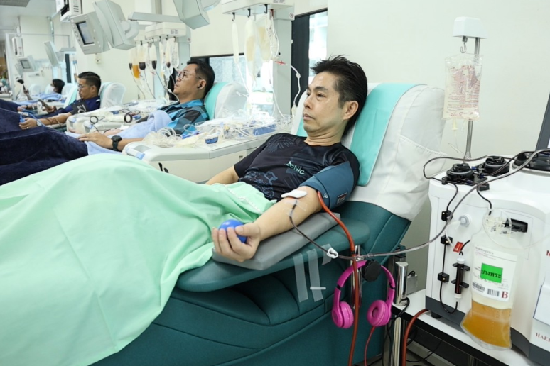 Apheresis donation